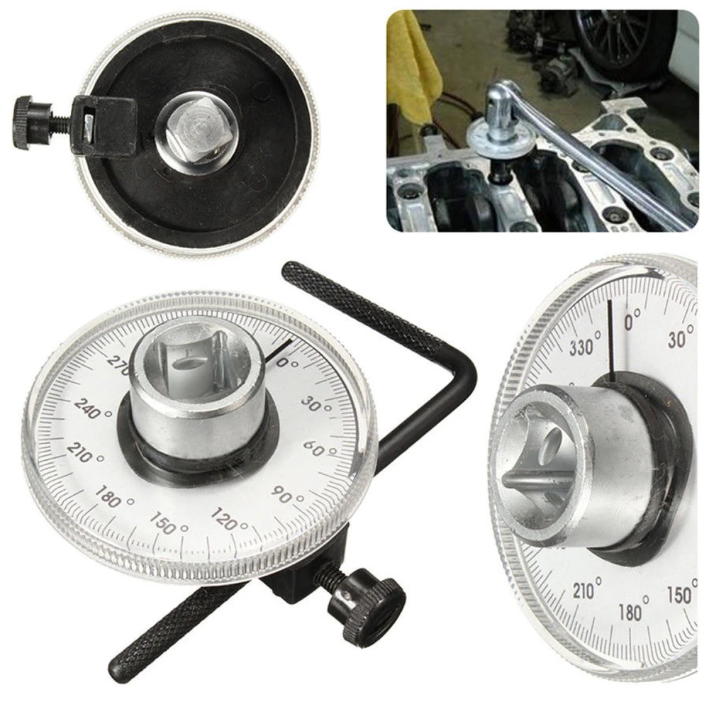 Brazo de reacción ajustable del medidor de ángulo 1/2'' goniometro para llave dinamométrica TSX TOOL