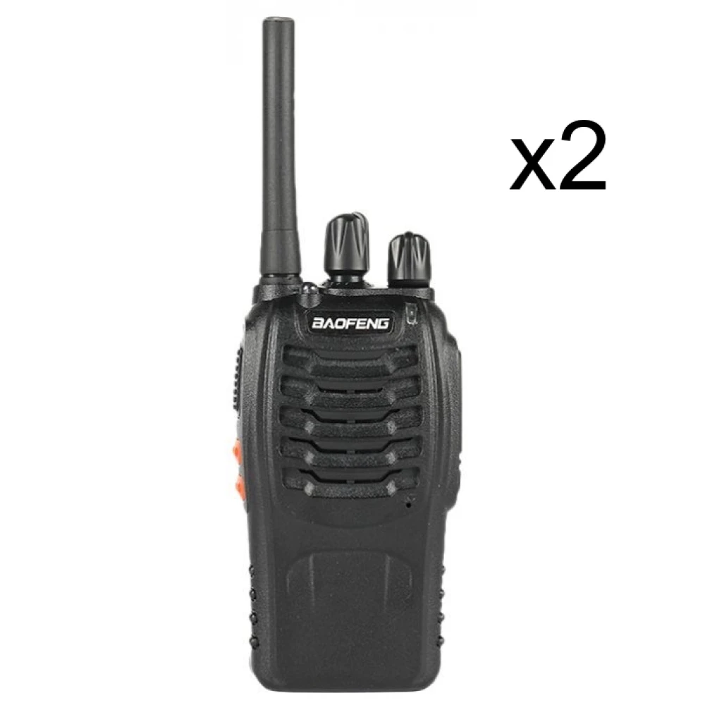 2 x Baofeng BF-88E PMR446 vysielačky