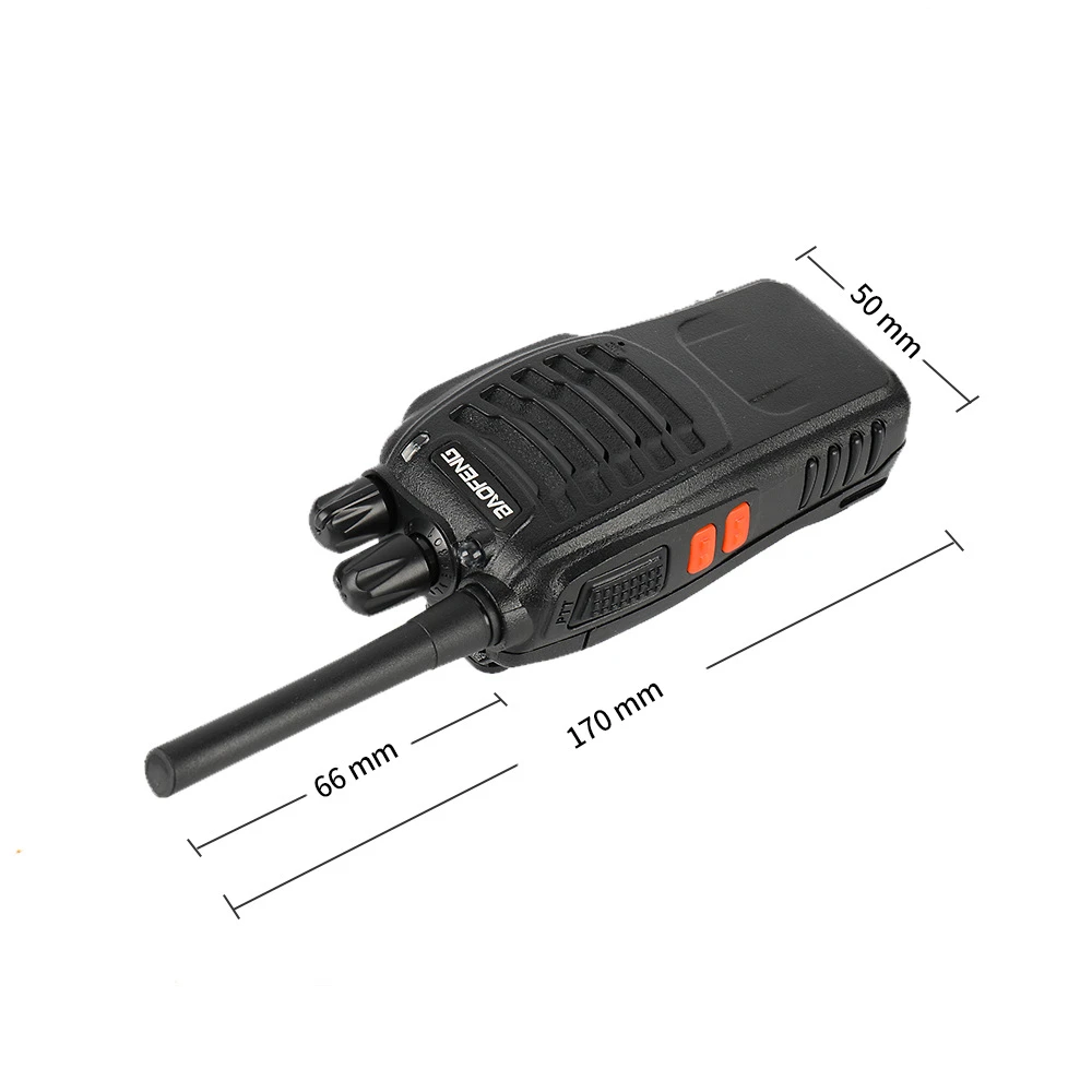 2 x Baofeng BF-88E PMR446 vysielačky