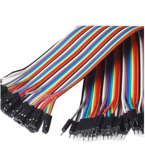 40 ks Dupont kábel samec samica 30 cm pre Arduino Breadboard a projekty