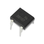 5 ks DB107 mostíkový usmerňovač 1000V 1A DIP4 pre elektroniku satkit