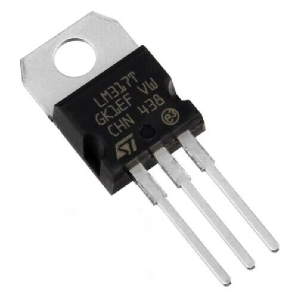 5ks LM317T nastaviteľný regulátor napätia 1.2V-37V 1.5A TO-220