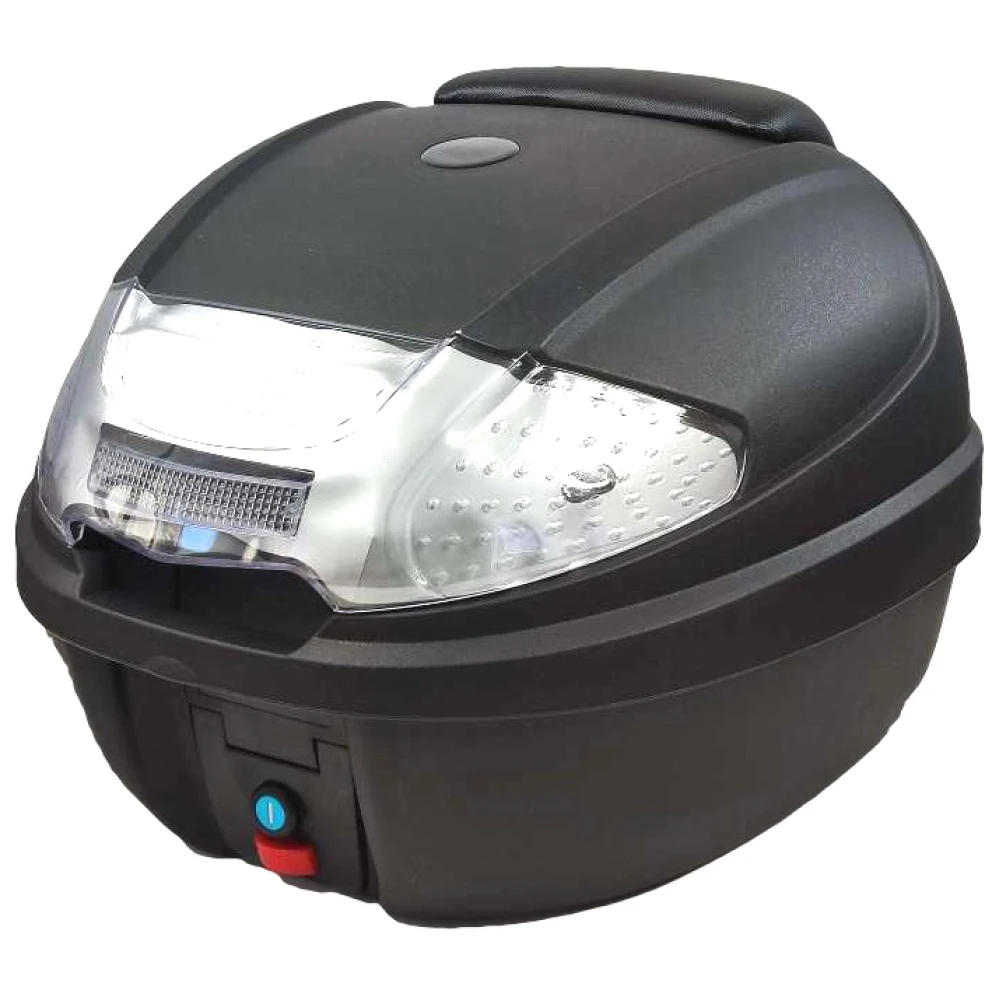 812 Univerzálny moto kufor na skúter 30 L, držiak na prilbu pre 1 prilbu