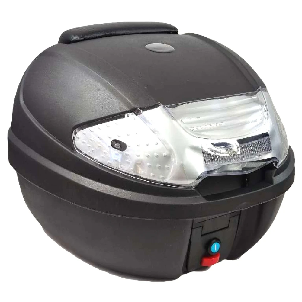 812 Univerzálny moto kufor na skúter 30 L, držiak na prilbu pre 1 prilbu