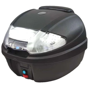 812 Univerzálny moto kufor na skúter 30 L, držiak na prilbu pre 1 prilbu