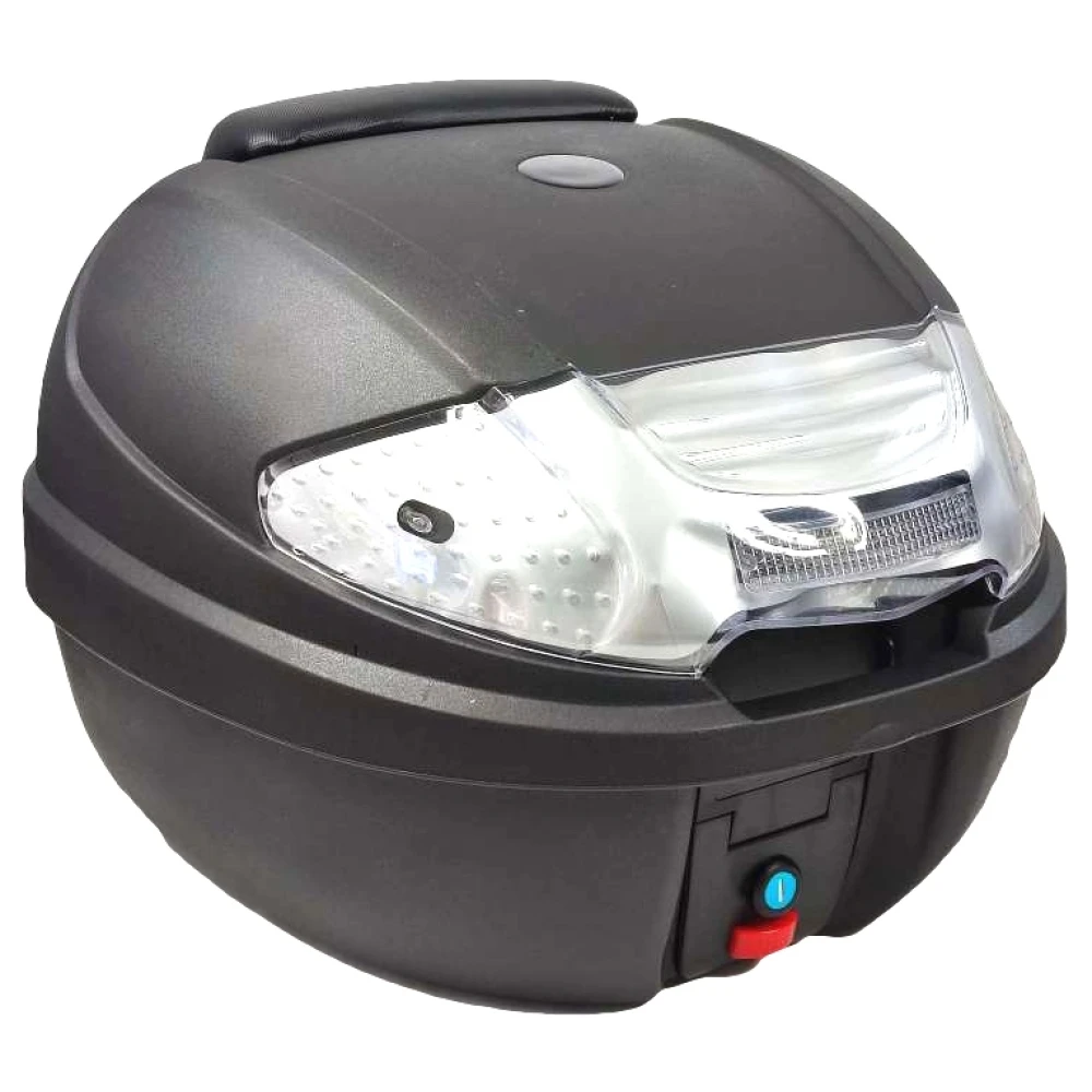 812 Univerzálny moto kufor na skúter 30 L, držiak na prilbu pre 1 prilbu