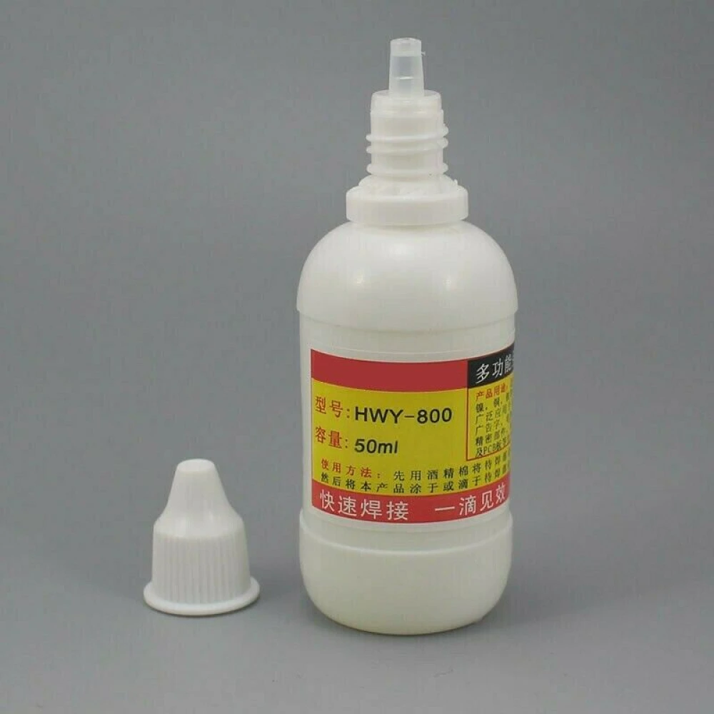 Kyselina na spájkovanie zinku a hliníka 50ml HLY-800 na rôzne kovy