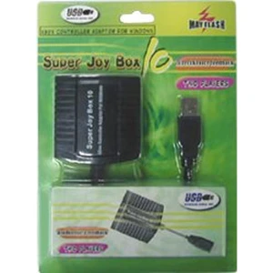 Adaptér 2 Xbox ovládačov k PC (SUPER Joy Box 10) s plným nastavením