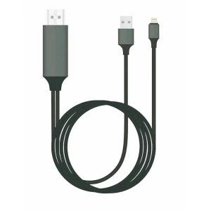 Lightning na HDMI adaptér pre iPhone - kompatibilný Apple HDTV kábel iOS