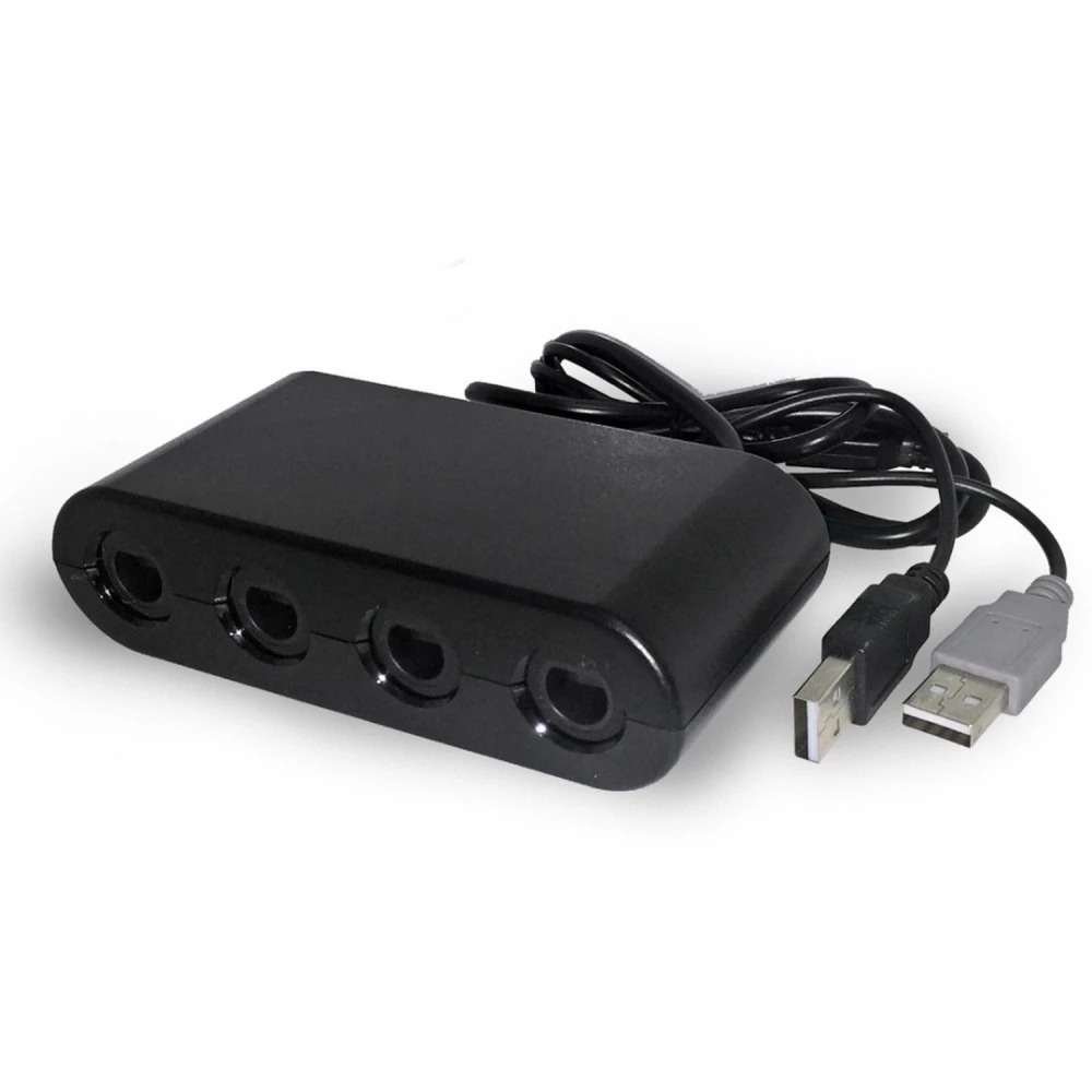 Adaptér ovládačov GameCube pre Nintendo Wii U a PC kompatibilný so Super Smash Bros