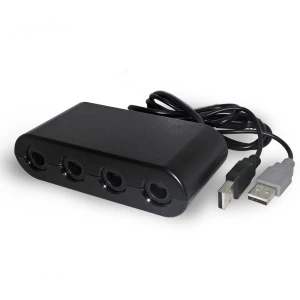 Adaptér ovládačov GameCube pre Nintendo Wii U a PC kompatibilný so Super Smash Bros