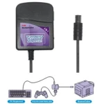 Adaptér klávesnice + ovládača PS2/PSX pre Nintendo GameCube