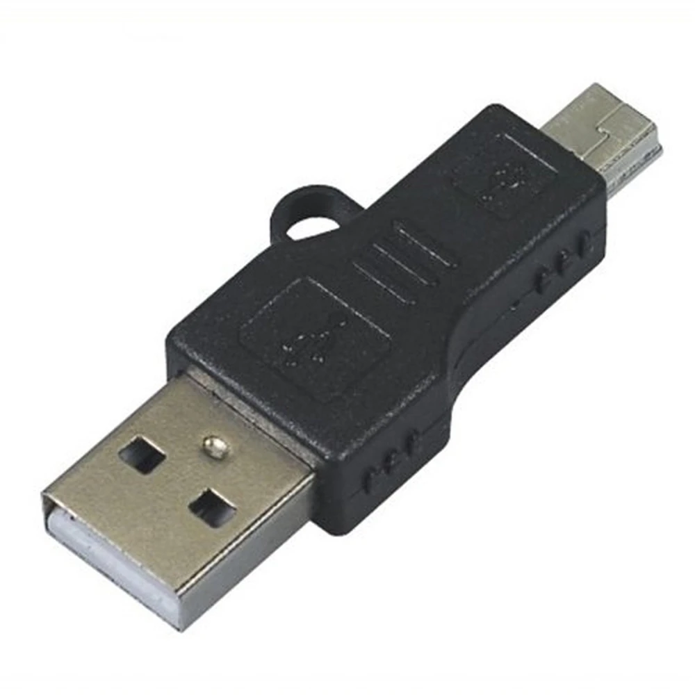 USB samec na Mini-USB samec adaptér pre všestranné pripojenie