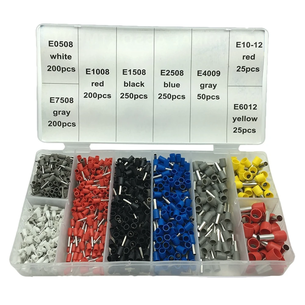 Kliešte na krimpovanie s koncovkami 0.25-10 mm² - sada 1200 ks