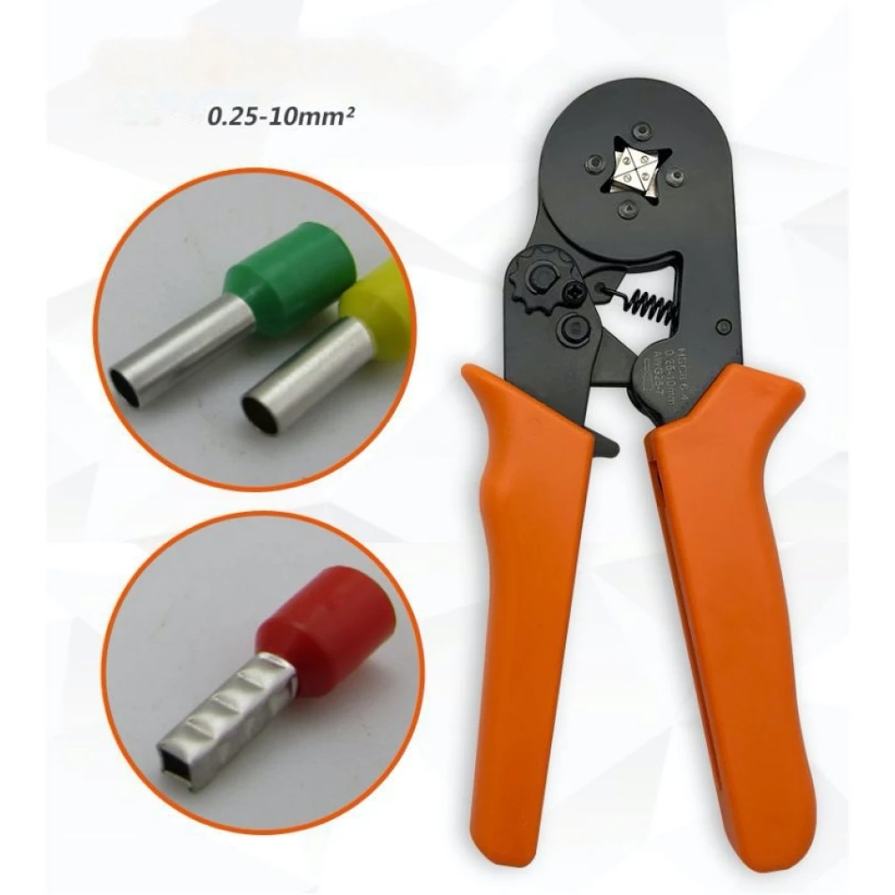 Kliešte na krimpovanie s koncovkami 0.25-10 mm² - sada 1200 ks