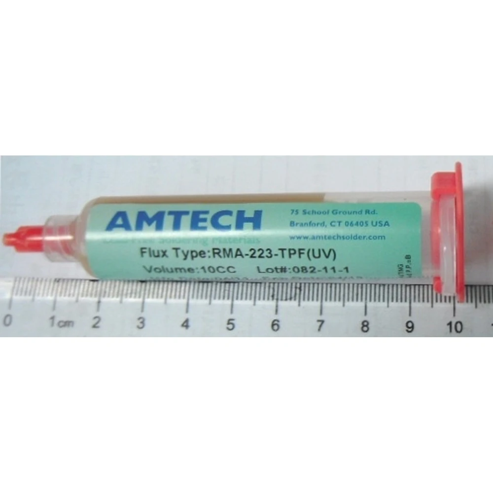 Amtech NC-559-ASM-TPF flux na spájkovanie 10cc na spájkovanie a BGA reballing