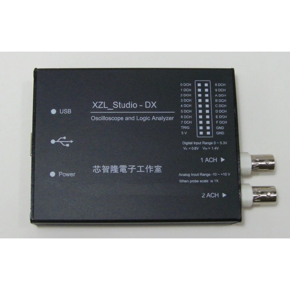 Logický analyzátor a USB osciloskop XZL Studio DX pre Windows
