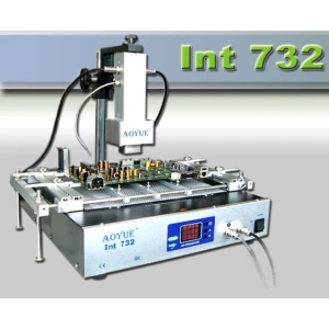 Aoyue INT732 digitálna spájkovacia stanica 3 v 1 s infračervenou technológiou