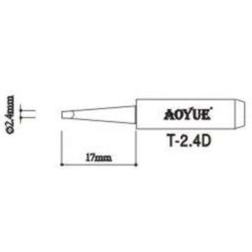 Aoyue T2,4d náhradný hrot spájkovačky pre spájkovacie stanice Aoyue