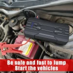 Autonabíjačka 8000mAh Jumpstarter S301 kompaktná a bezpečná s LED SOS svietidlom