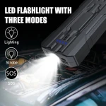Autonabíjačka 8000mAh Jumpstarter S301 kompaktná a bezpečná s LED SOS svietidlom