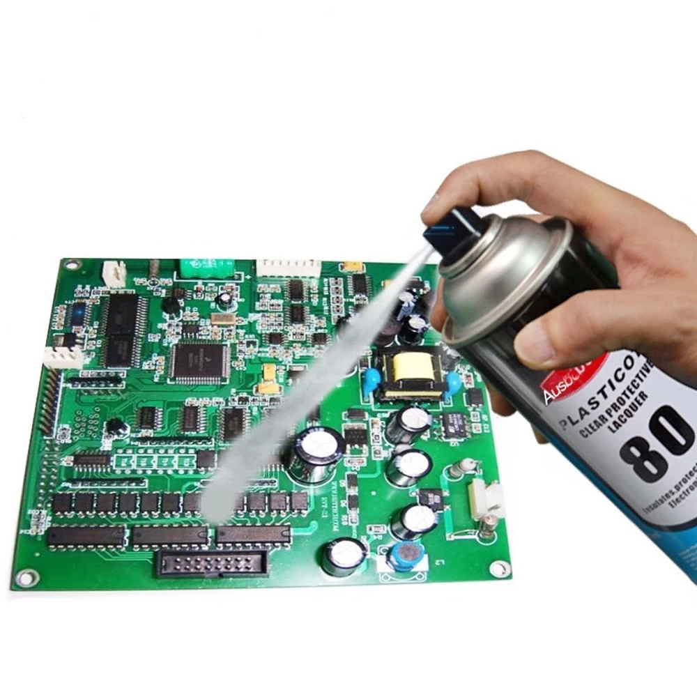 Ausbond® Plasticote 80 izolačný sprej na PCB dosky