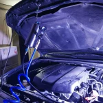 AUTOOL C100 čistič vstrekovačov benzínu s adaptérmi