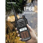 Baofeng UV9R Plus vysielačka s dlhým dosahom a 160 kanálmi VHF/UHF
