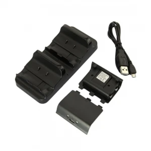 Dvojitá nabíjacia stanica pre Xbox One s 2 batériami satkit