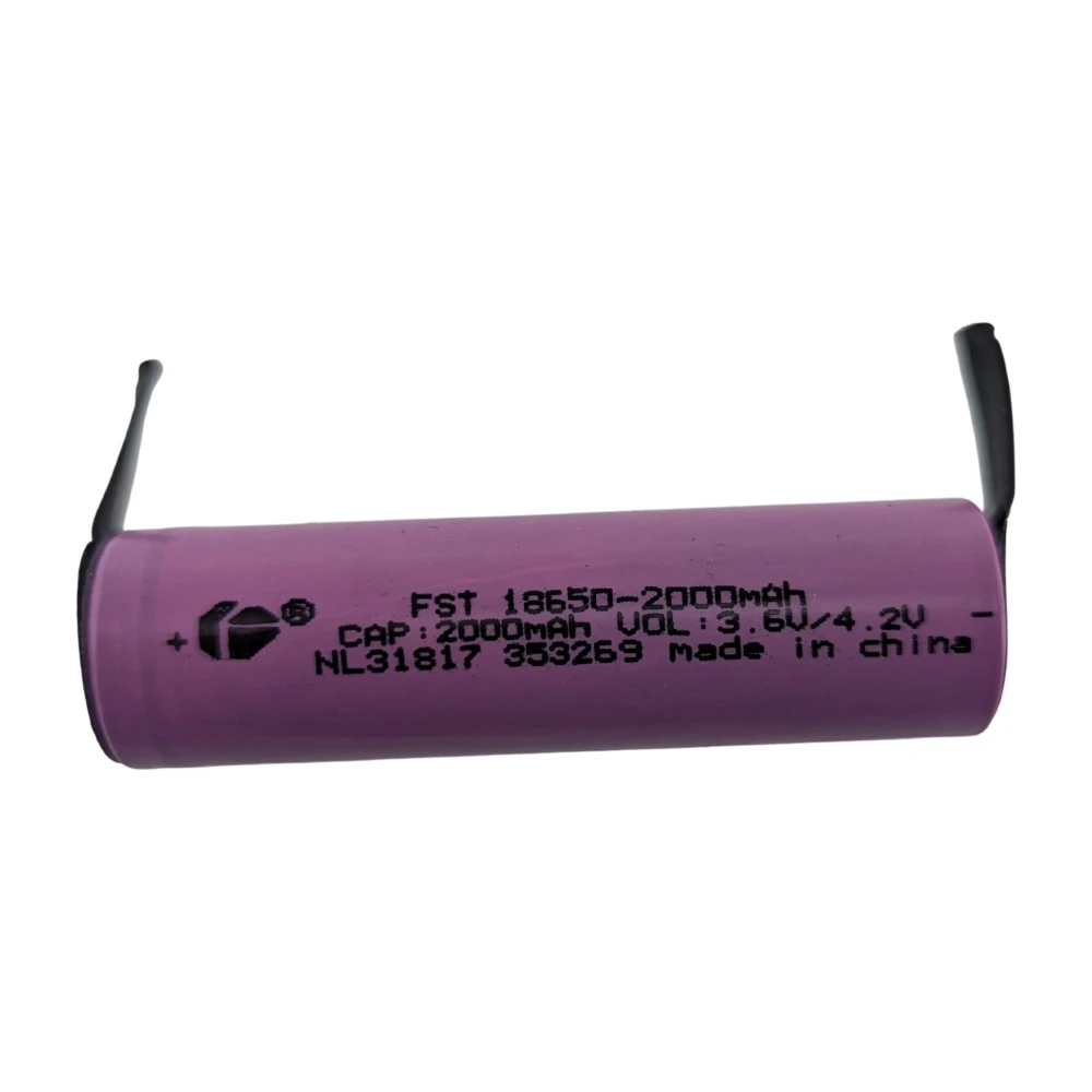 Batéria 18650 2000mAh s pätkou na spájkovanie - vysoká kapacita a odolnosť