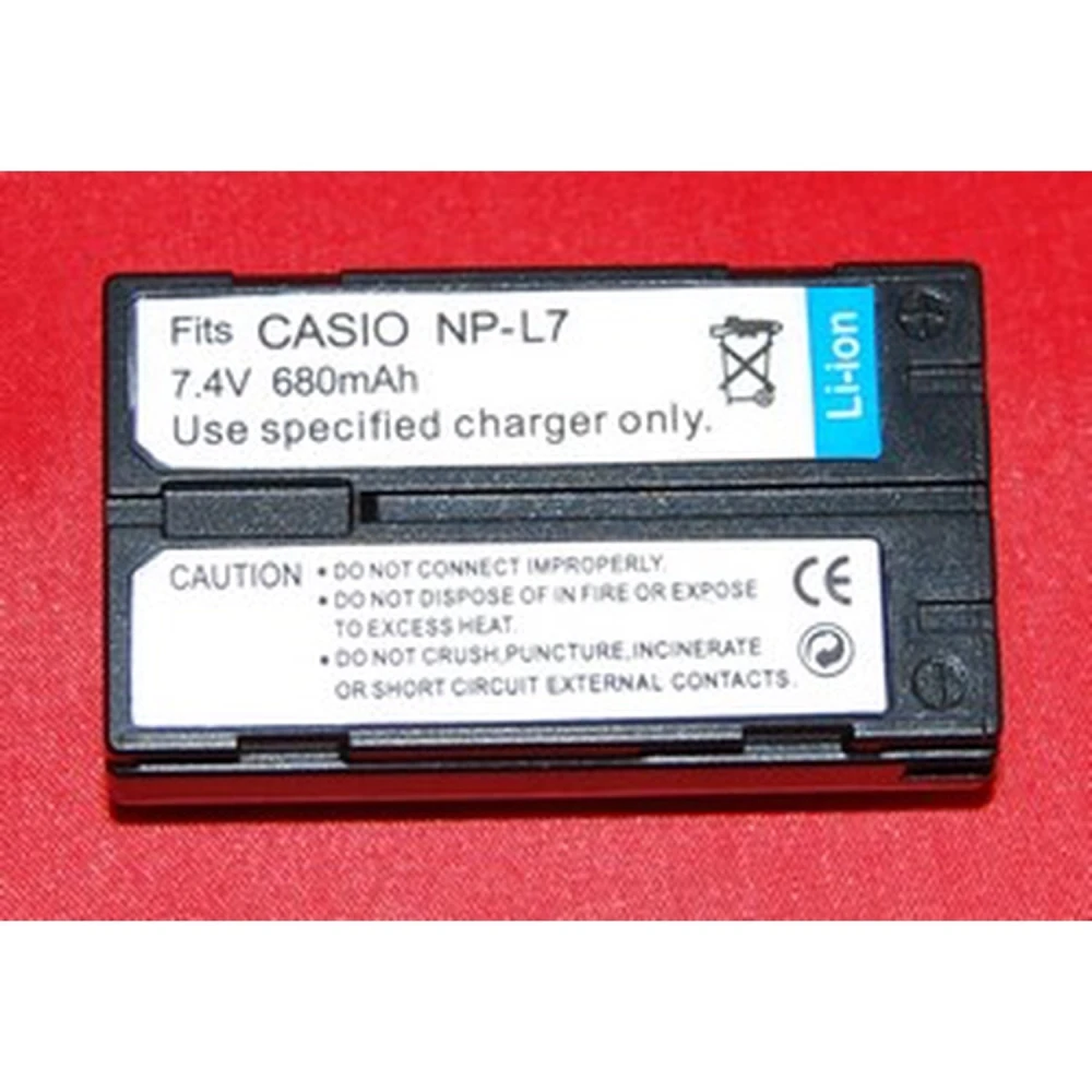 Kompatibilná batéria Casio NP-L7 pre digitálne fotoaparáty a kamery
