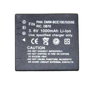 Kompatibilná batéria Panasonic CGA-008E/BCE10E pre digitálne fotoaparáty Panasonic