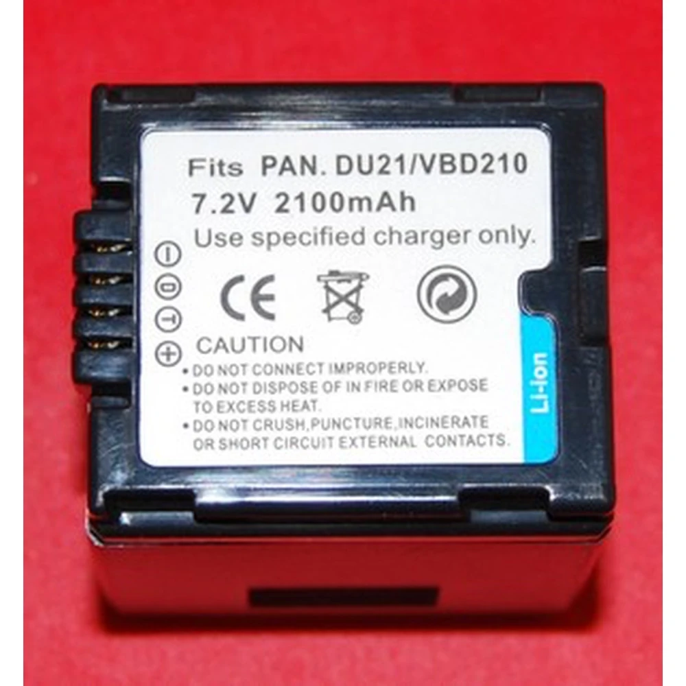 Kompatibilná batéria Panasonic DU21 VBD210 pre digitálne fotoaparáty