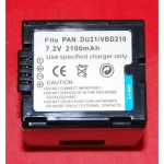 Kompatibilná batéria Panasonic DU21 VBD210 pre digitálne fotoaparáty
