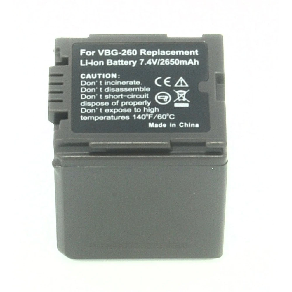 Kompatibilná batéria Panasonic VW-VBG260 pre digitálne fotoaparáty a kamery