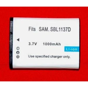 Kompatibilná batéria Samsung SB-1137D Li-Ion 7.4V 1000mAh do fotoaparátov