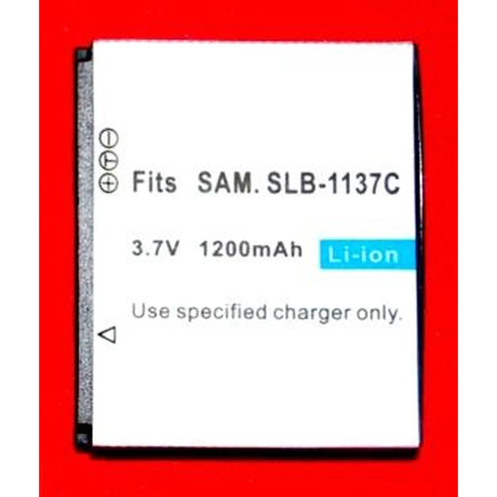 Kompatibilná batéria Samsung SB-L1137C Li-Ion 7.4V 1600mAh pre fotoaparáty