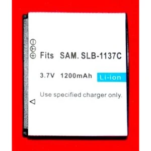 satkit Kompatibilná batéria Samsung SB-L1137C Li-Ion 7.4V 1600mAh pre fotoaparáty
