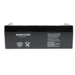 12V 2.2Ah gélová olovená batéria SY2.2-12 pre alarmy a elektrické hračky