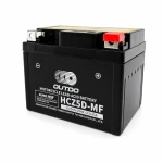 Batéria Moto AGM 12V 5Ah OUTDO HCZ5D-MF - Kompatibilná Yuasa YTZ7S-BS / GTZ7S / ETZ5L-BS