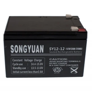 Songyuan Nabíjateľná uzavretá olovená batéria 12V 12Ah SY12-12 Songyuan