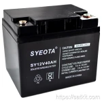 Vysokovýkonná nabíjateľná uzavretá olovená batéria 12V 40Ah Sy40-12