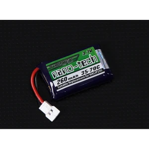 Batéria pre dron JD-385 Turnigy Nano-Tech 260mAh 1S 3.7V pre drony JXD