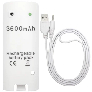 Nabíjateľná batéria 3600mAh pre ovládače Wii - výkon a výdrž
