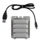 Nabíjateľná batéria pre Wii Fit 1000mAh s USB káblom