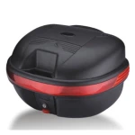 Univerzálny moto kufor 25L Ym-0998c na 1 prilbu, čierny kufor na prilbu