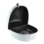 Univerzálny moto kufor 28L biely - top case na 1 prilbu