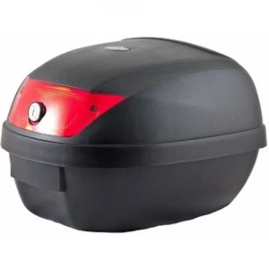 Univerzálny moto kufor 28L na prilbu so zámkom a odrazkami