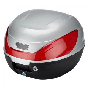 Univerzálny moto kufor 32L - kufor na motorku s držiakom na prilbu a uzamknutím