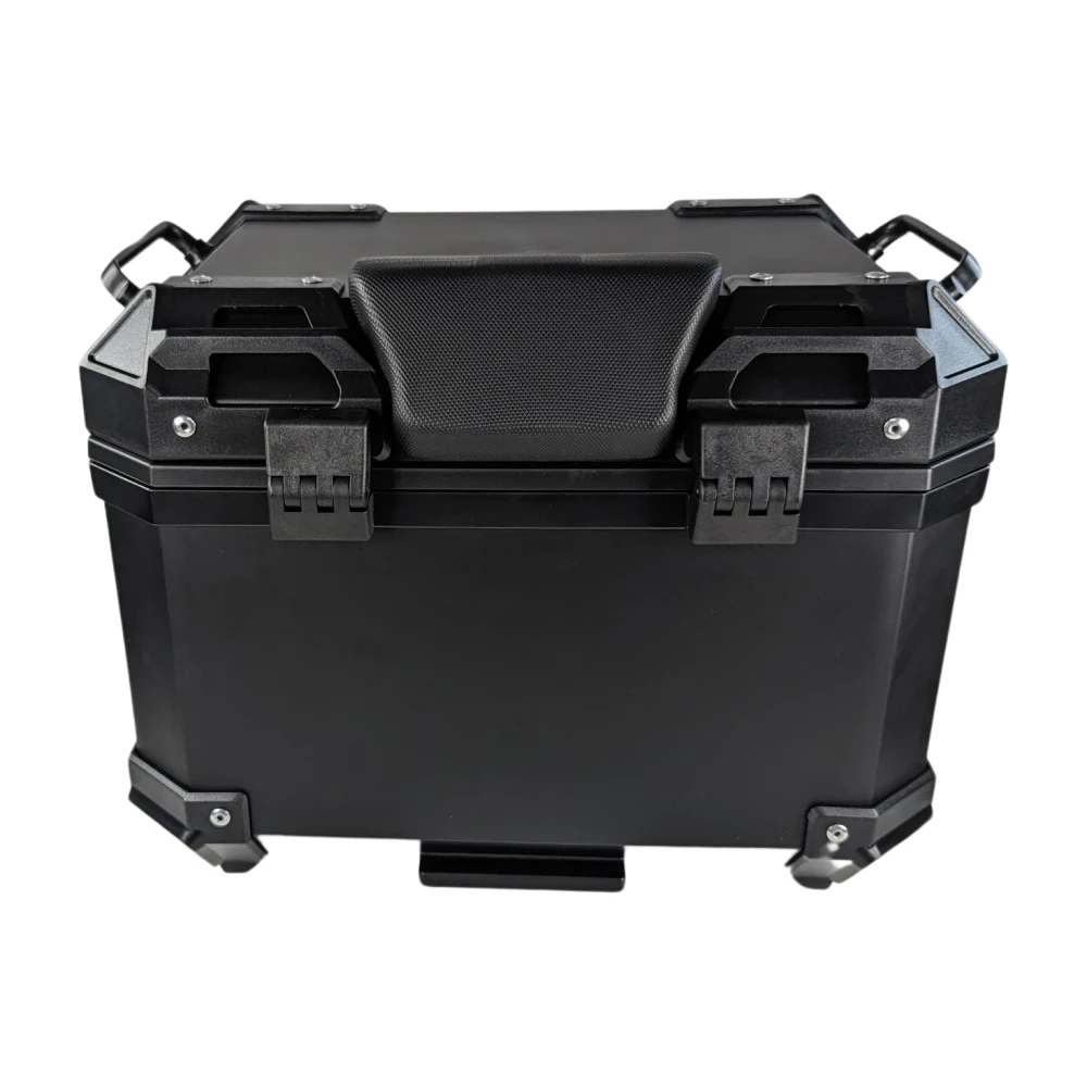 Univerzálny moto kufor 36L s bedrovou opierkou a štvorcovým kufrom z čierneho ABS
